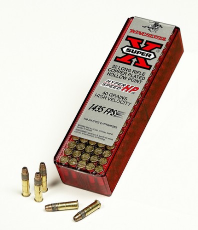 Me refiero a esta munición del .22 LR. 00