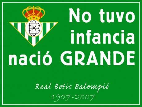 Barcelona,Madrid,el Betis ya esta aquí!!!!!




  AUPA EL BETIS   90