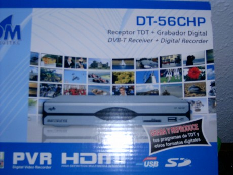  HPIM0643.JPG  HPIM0641.JPG Vendo Receptor TDT+Grabador Digital modelo DT-56
CHP de la marca ATOM Digital.
Lleva 00