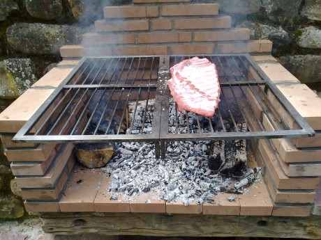Aqui expongo una manera de hacer fuego con la finalidad de hacer una barbacoa.
El primer paso es tener 51