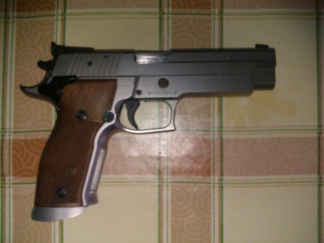 Hola,
tengo una Sig Sauer P-226 X Five y quiero cambiarle el alza que viene de serie por otra con menos 61