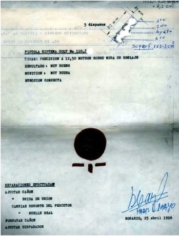 Sin lugar a dudas la pistola 9mm mas precisa de todos los tiempos es la SIG P210. Es imbatible en precisión 120