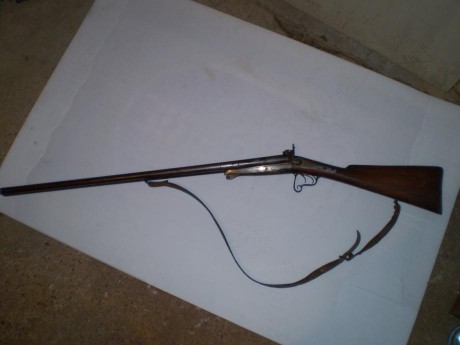 hola compañeros me gustaria un poco de orientación sobre una escopeta tipo lefaucheux que un compañero 30