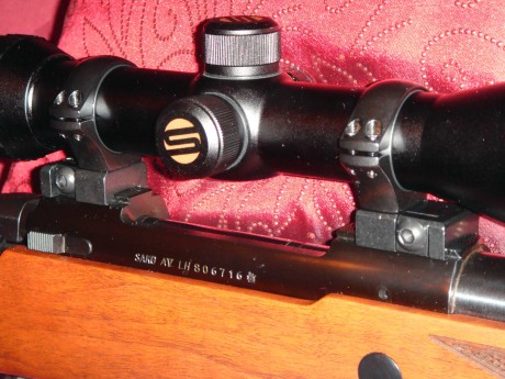 Hola compis...!!

Esta mañana he ido a mi I.A. a recoger mi nuevo cacharro, un rifle de cerrojo  Sako 92