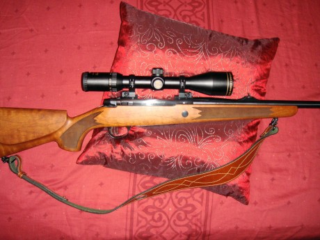Hola compis...!!

Esta mañana he ido a mi I.A. a recoger mi nuevo cacharro, un rifle de cerrojo  Sako 91