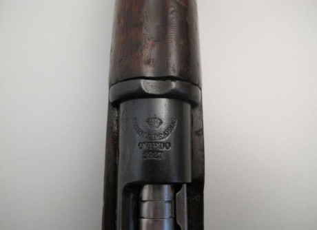 Hola, He visto un Mauser español, modelo 1893, pero algo no me cuadra, ya que esta marcado "Fabrica 02