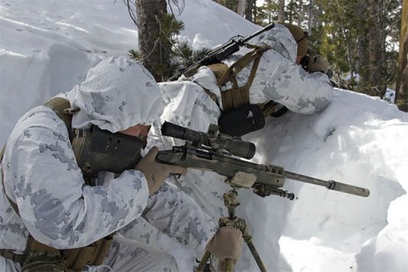 Dentro de las ramas del sevicio, los marines son los que mas culto hacen al tiro. Mas aun si es con arma 100