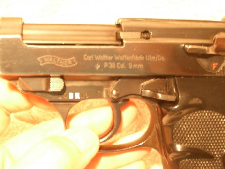 Necesito ayuda para saber el año de fabricación y la procedencia de una pistola mod. Walther P38 9mm para. 30