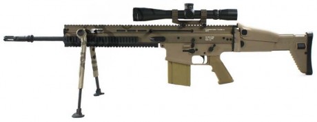 Del cerrojo al semiautomatico. el nuevo fusil para francotirador derivado del stoner  fue Hecho para pegar 160