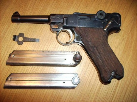 Iniciaremos con una artilleria Erfurt 1914, para continuar con una Mauser Original 4 pulgadas fabricada 102