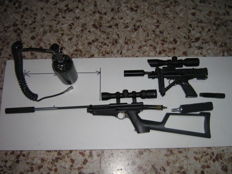 PUES ESO HE PODIDO CONSEGUIR ESTAS DOS CROSMAN Y YA LE HE CAMBIADO LA VISTA A LA 2240  TUNING A LA VALBULA 01