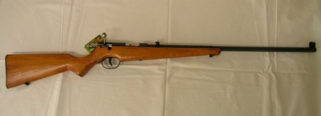 Me han regalado esta preciosidad, Carabina Santa Bárbara del 22LR de la Fábrica de Armas de Oviedo y me 00