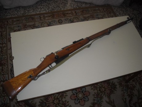 El Mosin-Nagant ..
es un rifle militar accionado por cerrojo, con cargador de cinco proyectiles, que 40