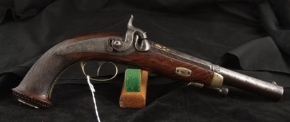 Hola, aqui os pongo unas fotos de una pistola que dice el vendedor (AntiqueGuns.com) que es italiana y 00