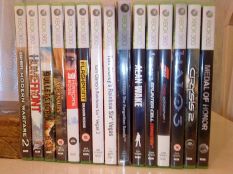 Vendo ó cambio tanto en lote como por separado esta coleccion de juegos para Xbox 360 todos estan en estado 00