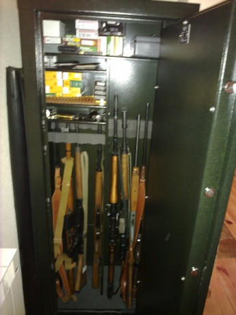 Buenas tardes, compañeros. Necesito adquirir un armero homologado para mis 4 rifles con el visor puesto. 100