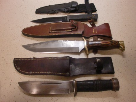 Cual es el mejor cuchillo e supervovencia de venta en España.
Tengo: Cold Steel  SRK - Aitor Bowie Magnum 10