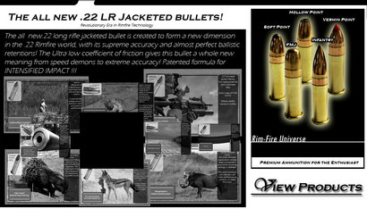 Mirad la munición del 22lr que se han inventado, es una pasada!!
https://www.rimfireuniverse.com/home_page.html 10