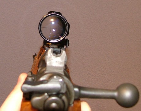 Finalmente y luego de buscar encontrar y adaptar los componentes, tengo el Fr8 con su visor scout casi 02
