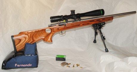 Hola compañeros.

Hoy he estado probando la carabina y poniéndola ha tiro.
Tengo que decir que estoy gratamente 101