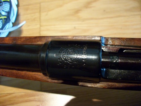 Hola a todos.
Tengo un rifle Santa Bárbara con un sello que no había visto nunca.
Alguien me puede ayudar 00