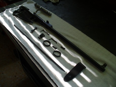 Buenas tardes a tod@s.
Me he comprado un mosin nagant, en concreto un M38, y he decidido modificarle el 42