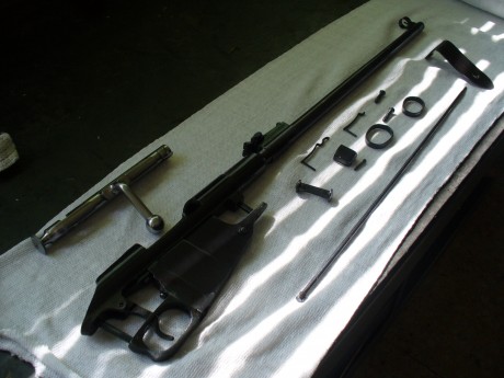 Buenas tardes a tod@s.
Me he comprado un mosin nagant, en concreto un M38, y he decidido modificarle el 41