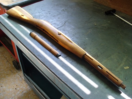 Buenas tardes a tod@s.
Me he comprado un mosin nagant, en concreto un M38, y he decidido modificarle el 91