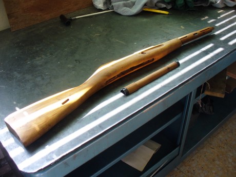Buenas tardes a tod@s.
Me he comprado un mosin nagant, en concreto un M38, y he decidido modificarle el 90