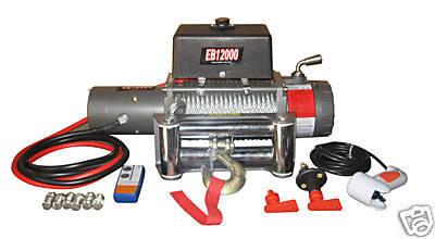 vendo winch de 12v marca blanca de champion,de 12000lb (5400kg) de arrastre,viene completo con 30m de 02