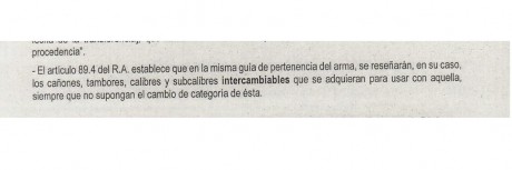 Quisiera me infomarais como se puede legalizar un cañón de cal. 17 HMR con una carabina de cal. 22, categoría 00
