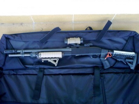 Donde y como puedo conseguir culata con pistolete o tipo benelli m4 y tubo extensor del cargador para 40