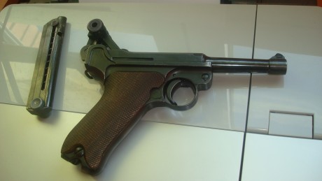 Iniciaremos con una artilleria Erfurt 1914, para continuar con una Mauser Original 4 pulgadas fabricada 71