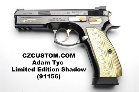 Pues llegan arregladitas para la fiesta.

Shadow 2012  http://www.czub.cz/en/catalog/79-pistols-cz/PST/CZ_75_SP-01_SHADOW.aspx 50
