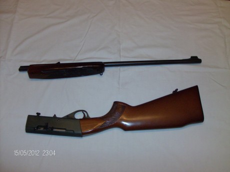 Vendo:  Carabina  Anschtüz modelo 520. Calibre  .22 LR.  REBAJADA A VER SI ALGUIEN QUIERE ESTA PRECIOSIDAD
 02
