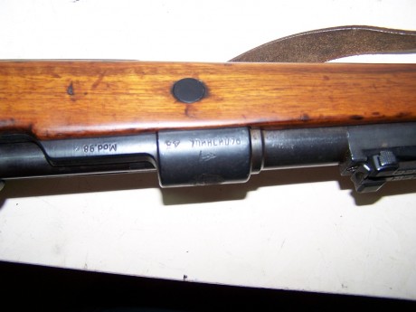 Tengo en mi poder un rifle modelo 98k que no soy capaz de encontrar la procedencia y año de fabricación. 01