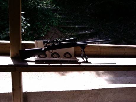 jejejeje hola compañeros. Aquí os enseño orgullosamente mi Remington 700 Police del 308 con su  nuevo 170