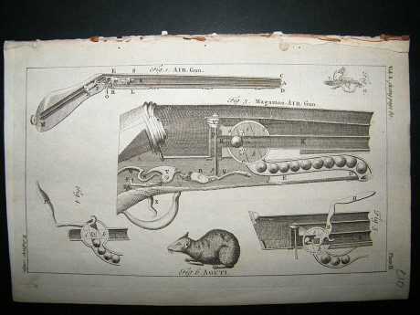 Mirad este video, habla sobre un rifle de aire comprimido que llevaron Lewis y Clark, unos tipos que hicieron 50