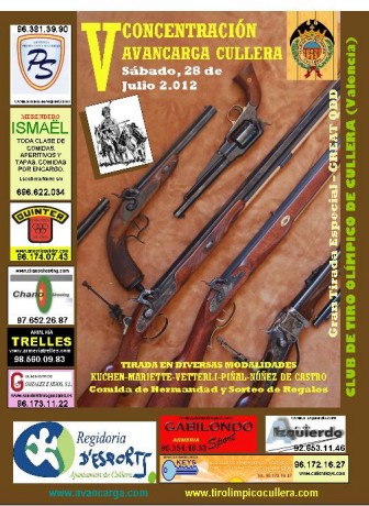  Pistoletazo de salida para la  5ª KEDADA-TIRADA-CONCENTRACIÓN AVANCARGUERA DE CULLERA .
Os esperamos 00