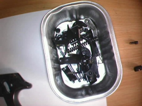 Despiece completo de l a WALTHER PPK/E, por similitud la PPK/S de S&W y la PP, tanto de WALTHER como 20