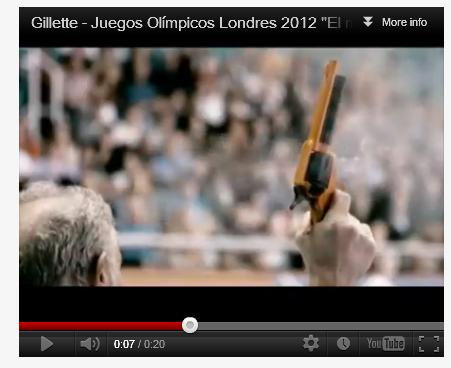 Buenas pues ahora mismo viendo la tele he visto el anuncio de Gilette en el que el tema es el de estas 90