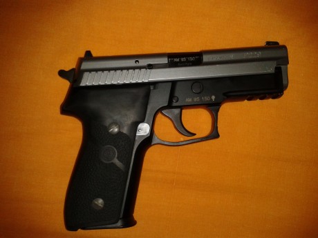 Hola, vendo mi Sig Sauer p229 bitono,  esta nueva, ha disparado cien cartuchos, ni un solo rayon, esta 01