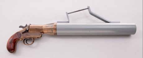 Hace unos días encontré por casualidad en una web extranjera un arma a la venta que hacía muchos años 110