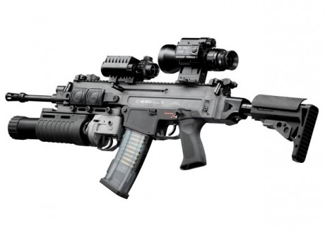 Se puede confirmar con las fotos que están adquiriendo SCAR-L

Pero también se ha visto la policía Francesa 40