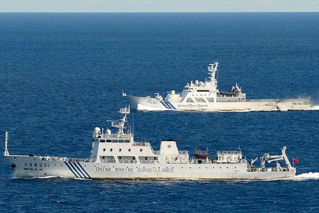Por ahora, China ha enviado patrulleras para dejar clara la jurisdicción china sobre las islas  Diaoyu 00