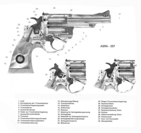 Buenas tardes:Tengo una duda,tenía entendido que el revólver ASTRA 960 estaba calibrado para el .38 Special;pero 20