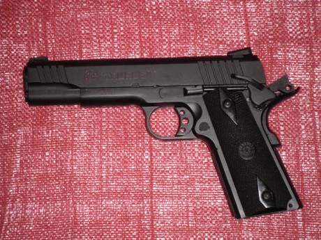 Tengo una duda con esta  pistola  y que por más que leo por la web no me termina de quedar clara.
¿Se 100