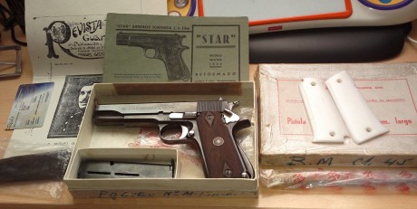 Hola quisiera saber algo de una pistola star modelo super cal.9pb que un buen amiguo me a regalado pues 71