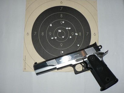 Hola a todos los aficionados.Tengo interés en conocer opiniones.Yo tengo un colt 1911 STI que va de coña 100