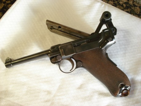 Iniciaremos con una artilleria Erfurt 1914, para continuar con una Mauser Original 4 pulgadas fabricada 20